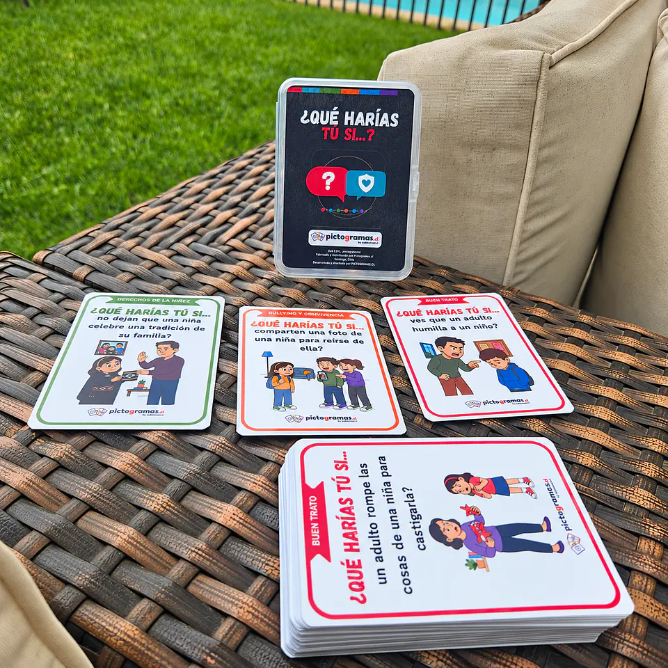 Cartas ¿Qué harías tú si…? - Una herramienta para conversar, reflexionar y aprender a actuar. 4