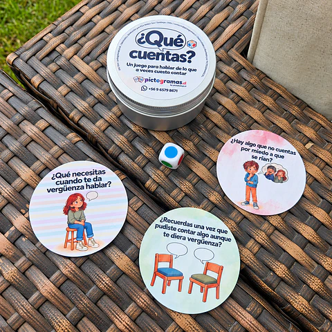 ¿Qué cuentas? - Un juego para hablar de lo que a veces cuesta contar