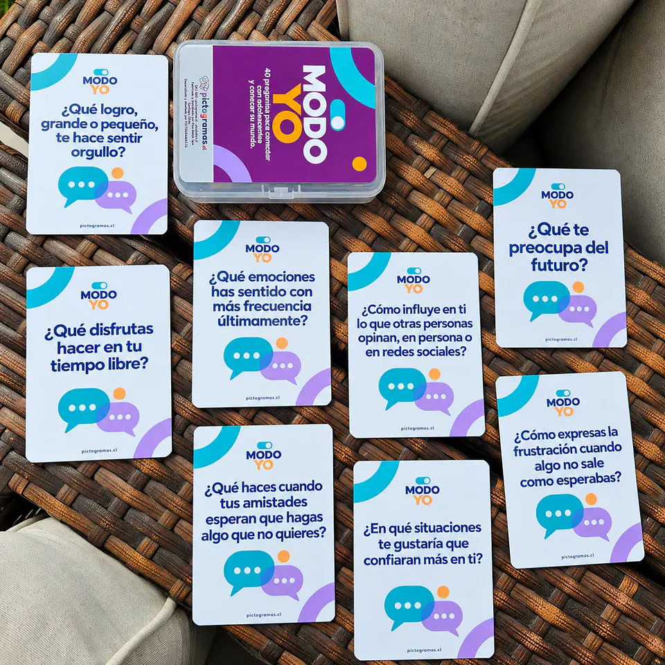 MODO YO – Tarjetas para conectar con adolescentes y conocer su mundo 3