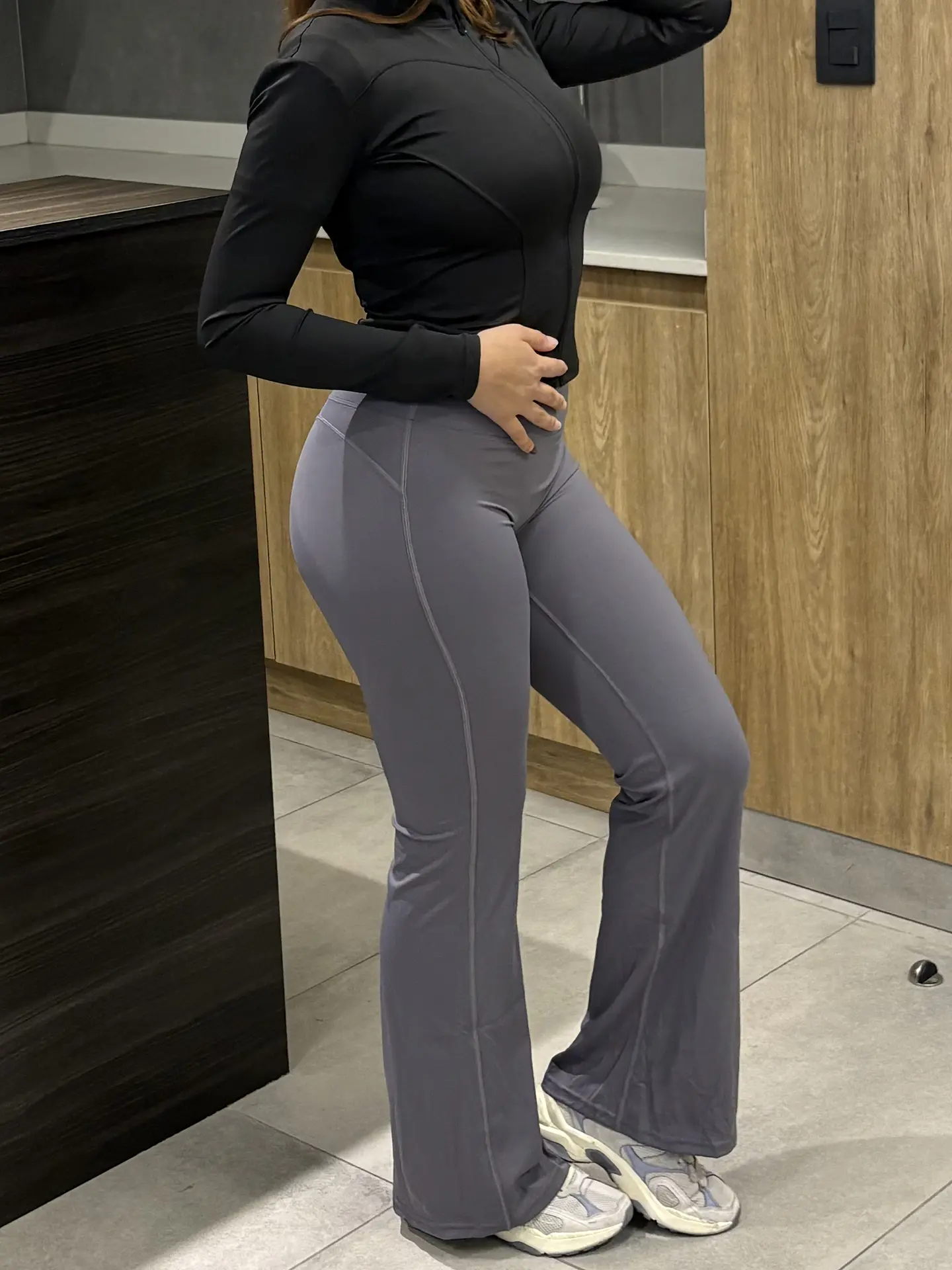 Calza Flare Pretina Lisa (sin push up)  5