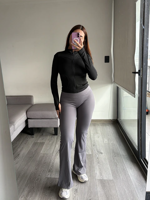 Calza Flare Pretina Lisa (sin push up) 