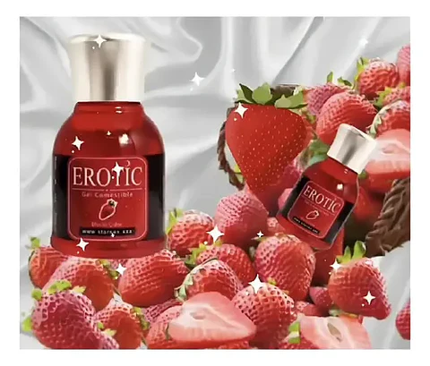 Gel Comestible Erotic Frutilla Starsex 30 ml
