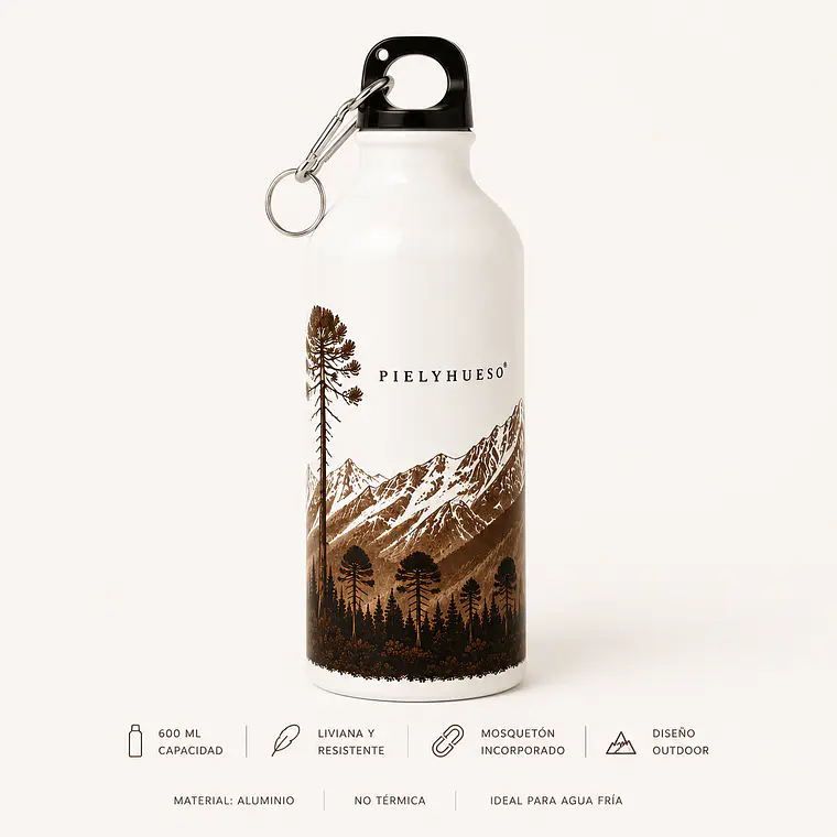 BOTELLA ALUMINIO ARAUCARIA 1