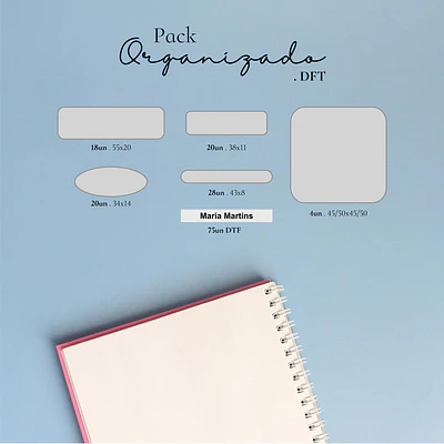 Pack Organizado DTF UV