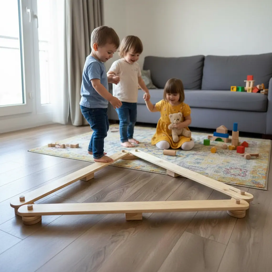 Juego de Equilibrio Modular Montessori  5