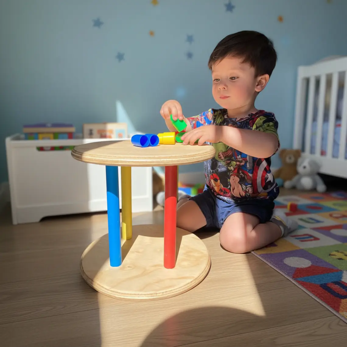 Piso de Madera Montessori 4