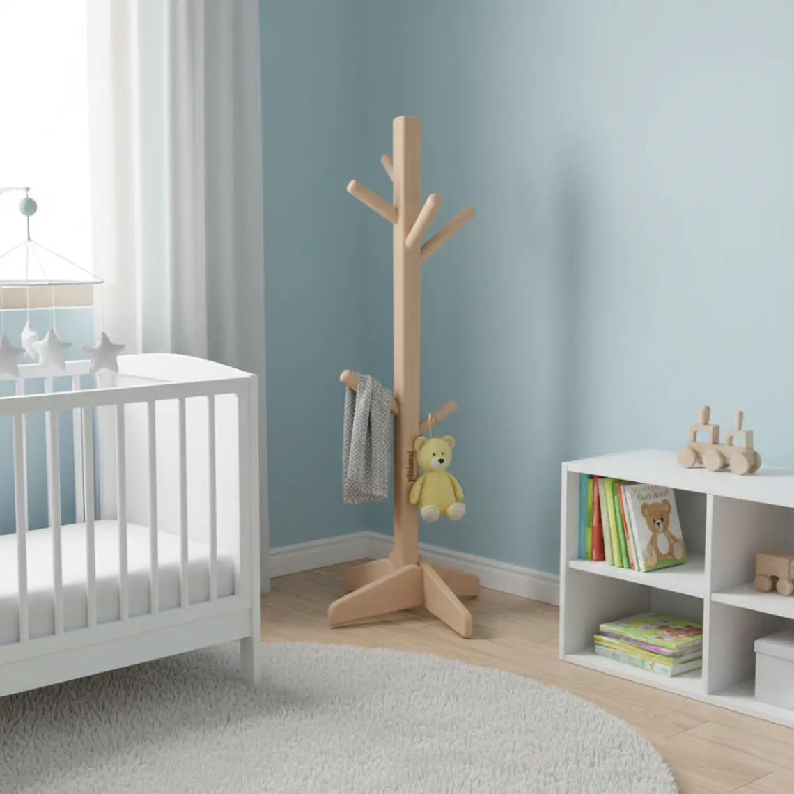 Perchero De Madera Infantil 4