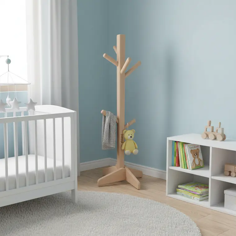 Perchero De Madera Infantil 4