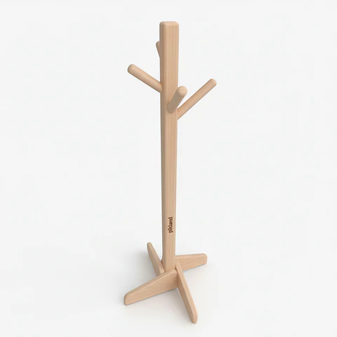 Perchero De Madera Infantil