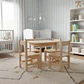 Conjunto Mesa + 4 Sillas Infantiles Montessori - Miniatura 2