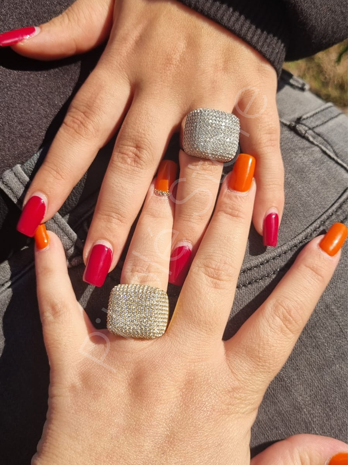 Anel Elegância Cravejada 5