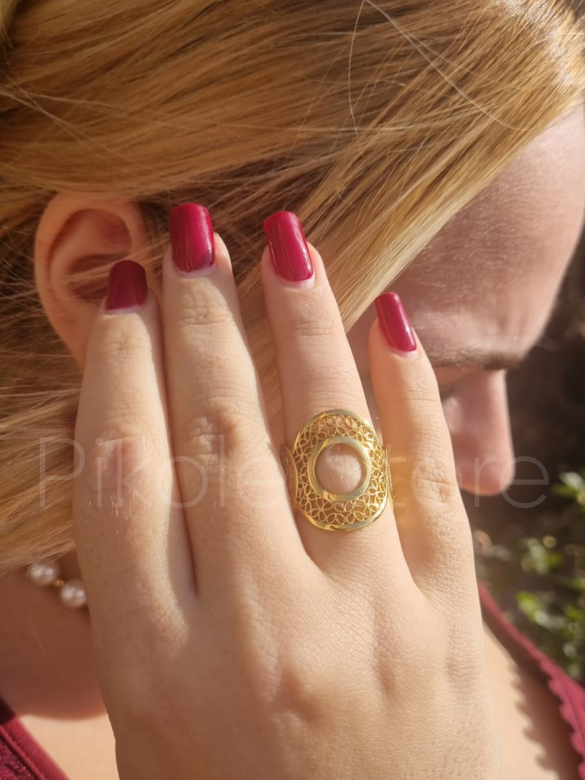 Anel Tesouros Filigrana 2