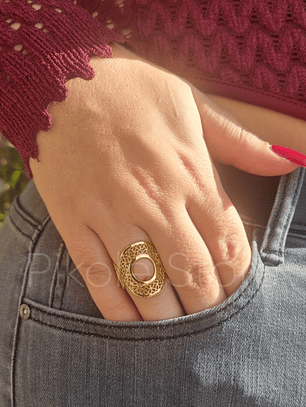 Anel Tesouros Filigrana