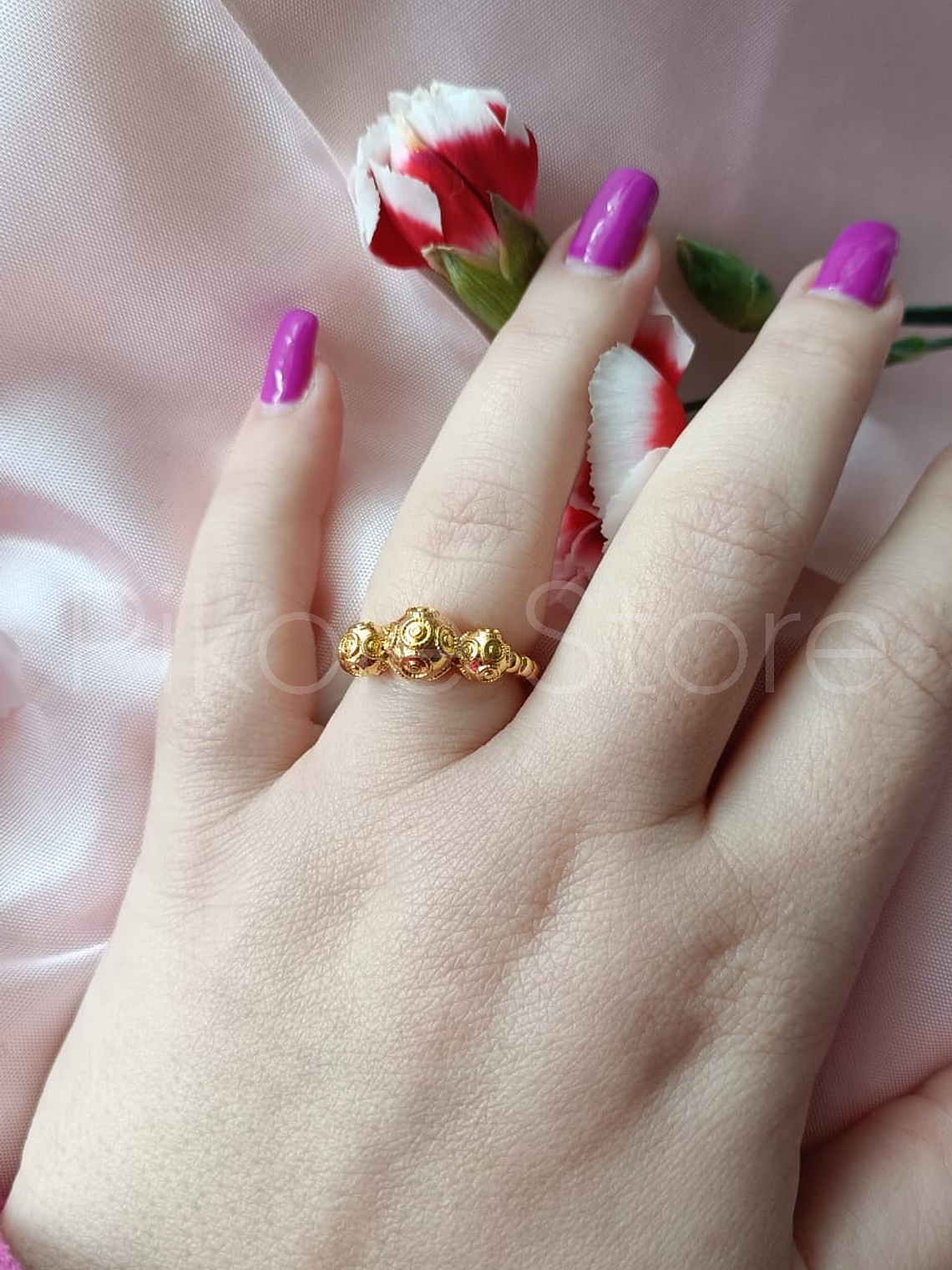 Anel Tesouros Contas 1