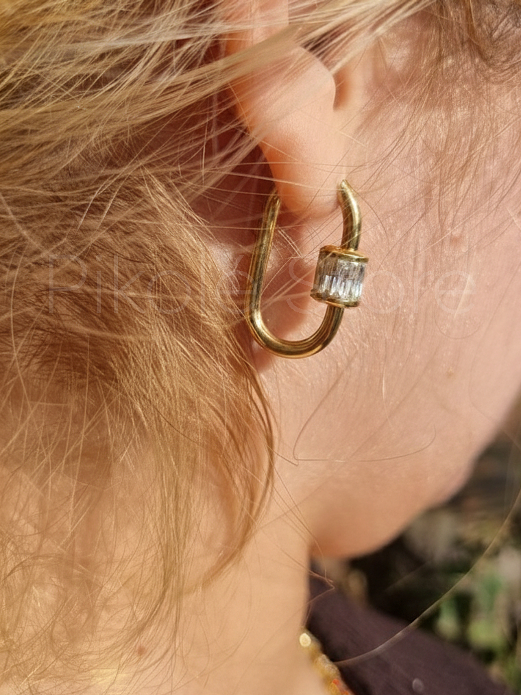 Brincos Elegância Cristal 2