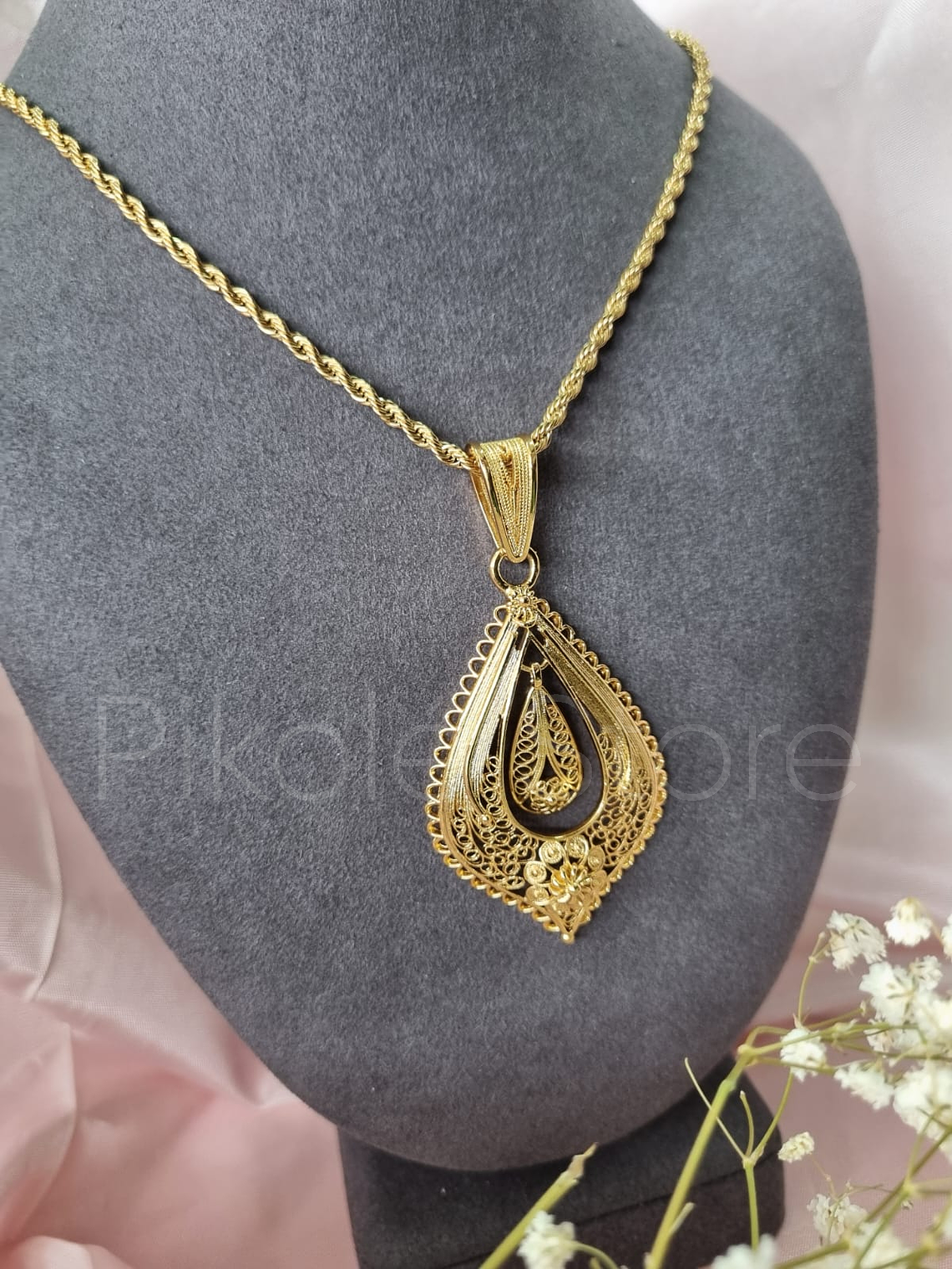 Colar Tesouros Gota 1