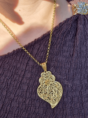 Colar Tesouros Coração Tradicional