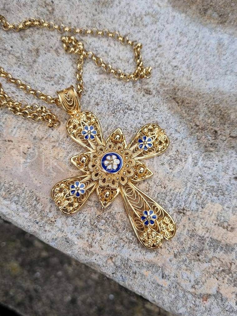 Colar Tesouros Azul 3