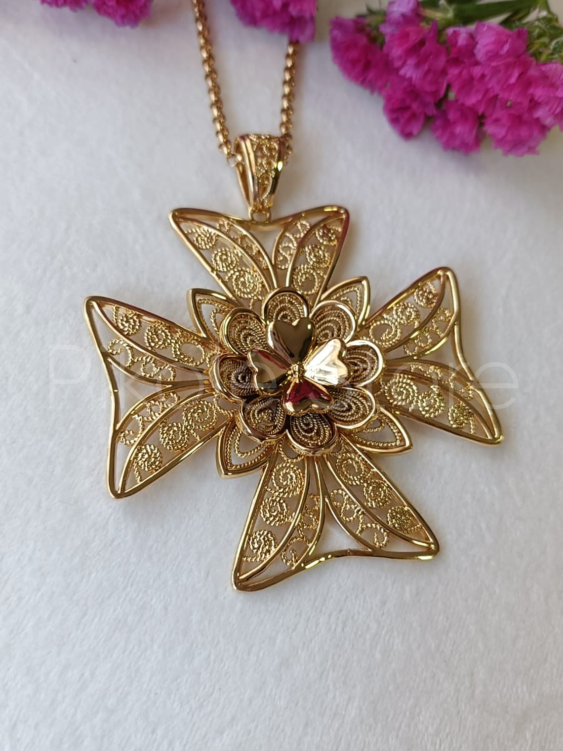 Colar Tesouros Cruz de Malta XL 2