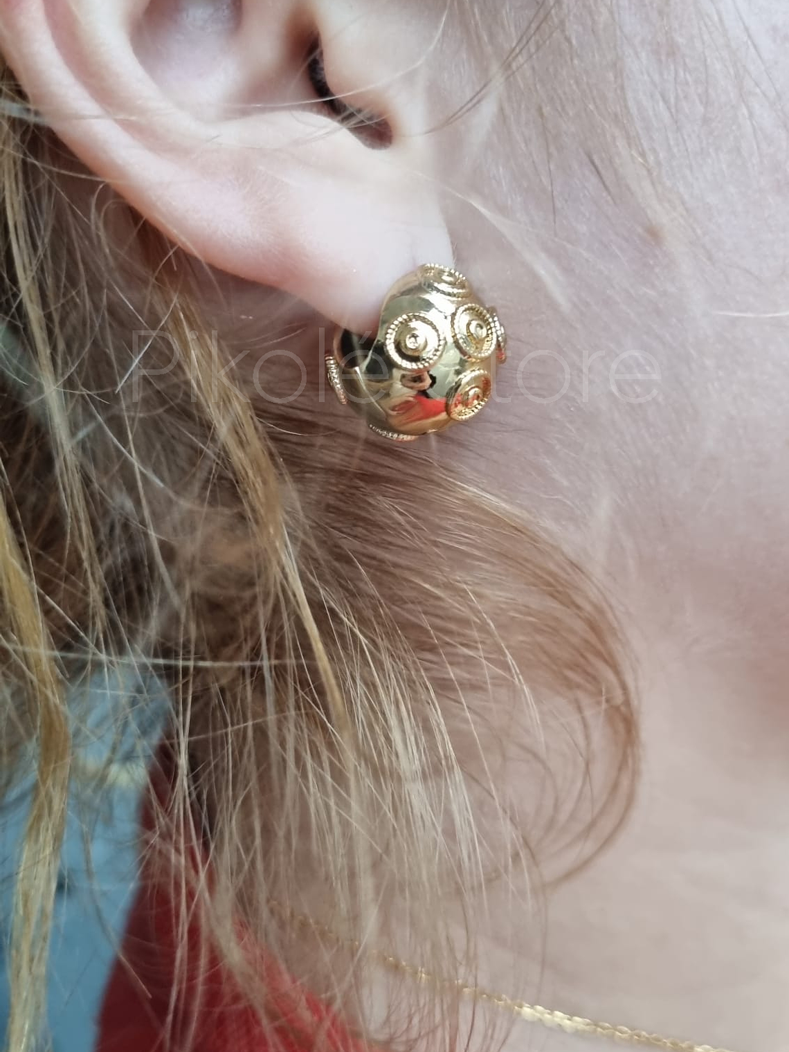 Brincos Tesouros Conta Grande 1