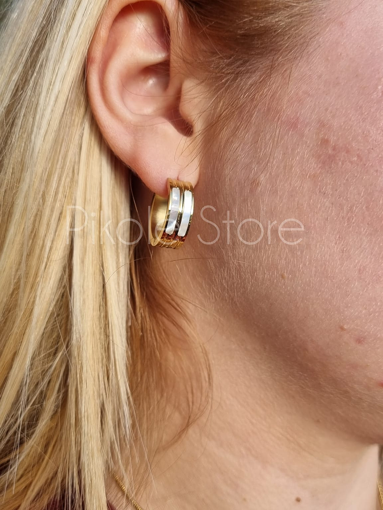 Brincos Essência Madrepérola 2