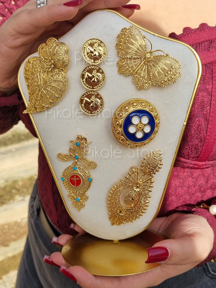 Alfinete Tesouros Custódia 2