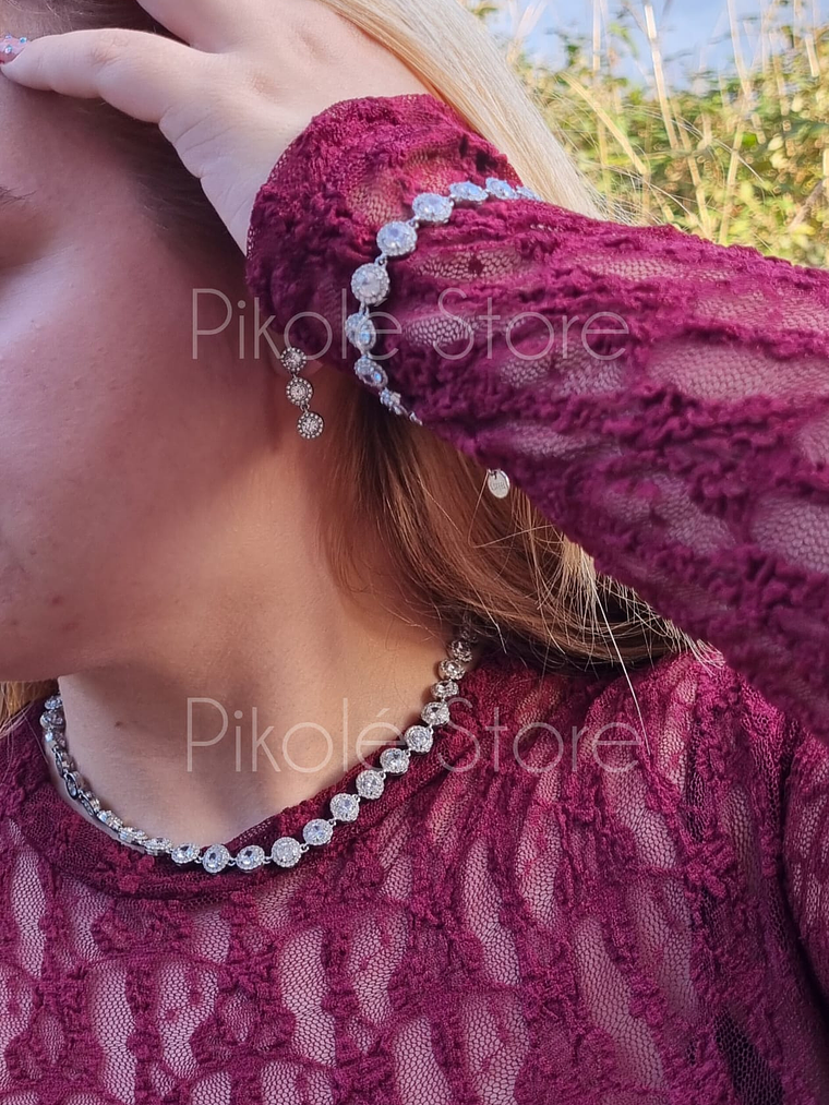 Conjunto Elegância Brilhante 8