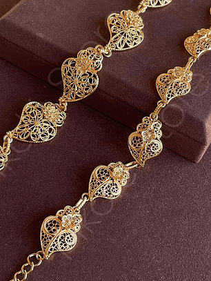 Pulseira Tesouros Coração Viana