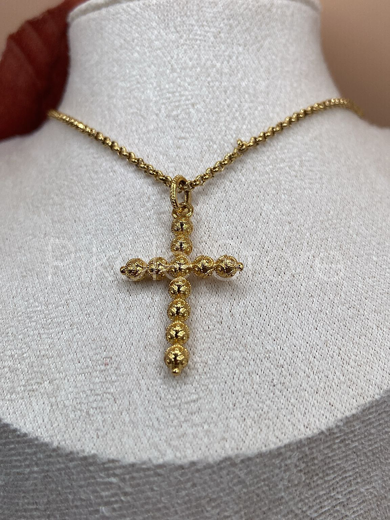 Colar Tesouros Cruz Mini 1
