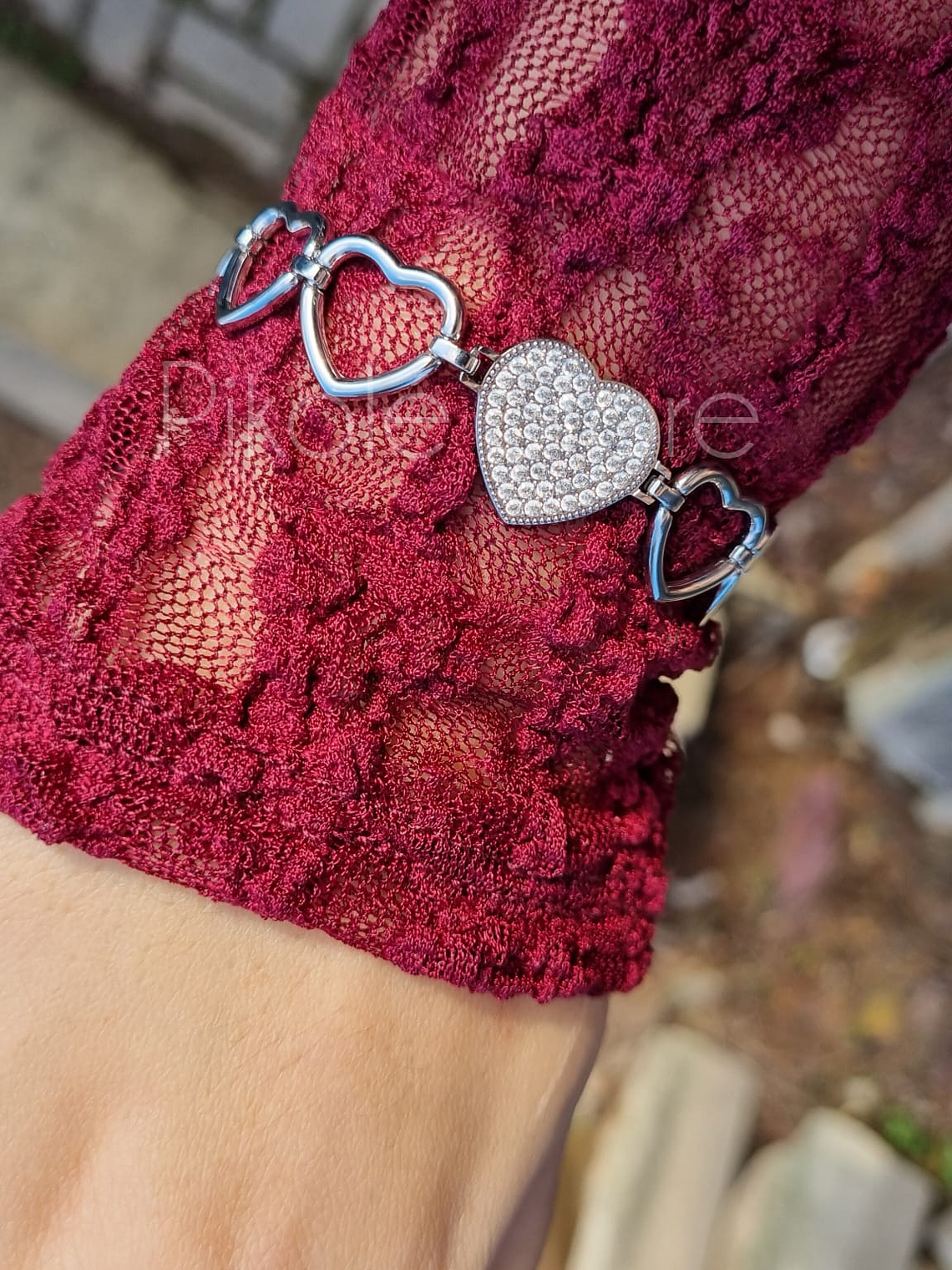 Pulseira Elegância Coração 1