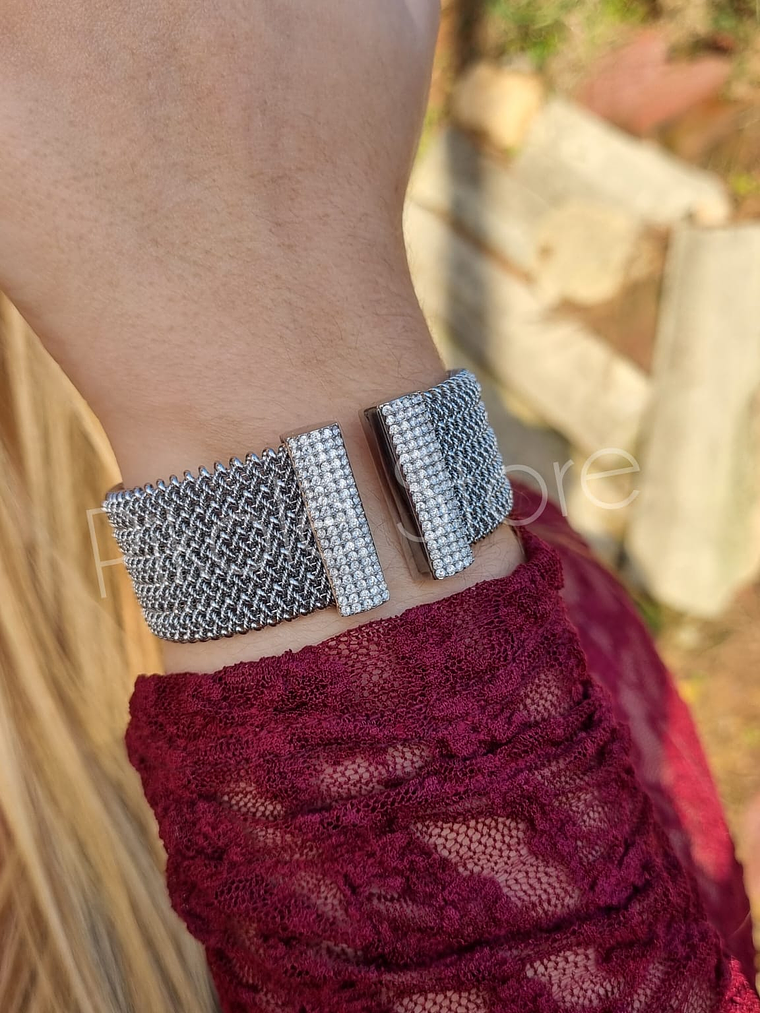 Escrava Elegância de Zircónias 3