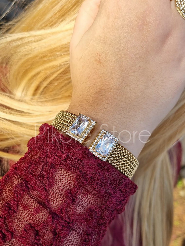 Escrava Elegância de Cristal 3