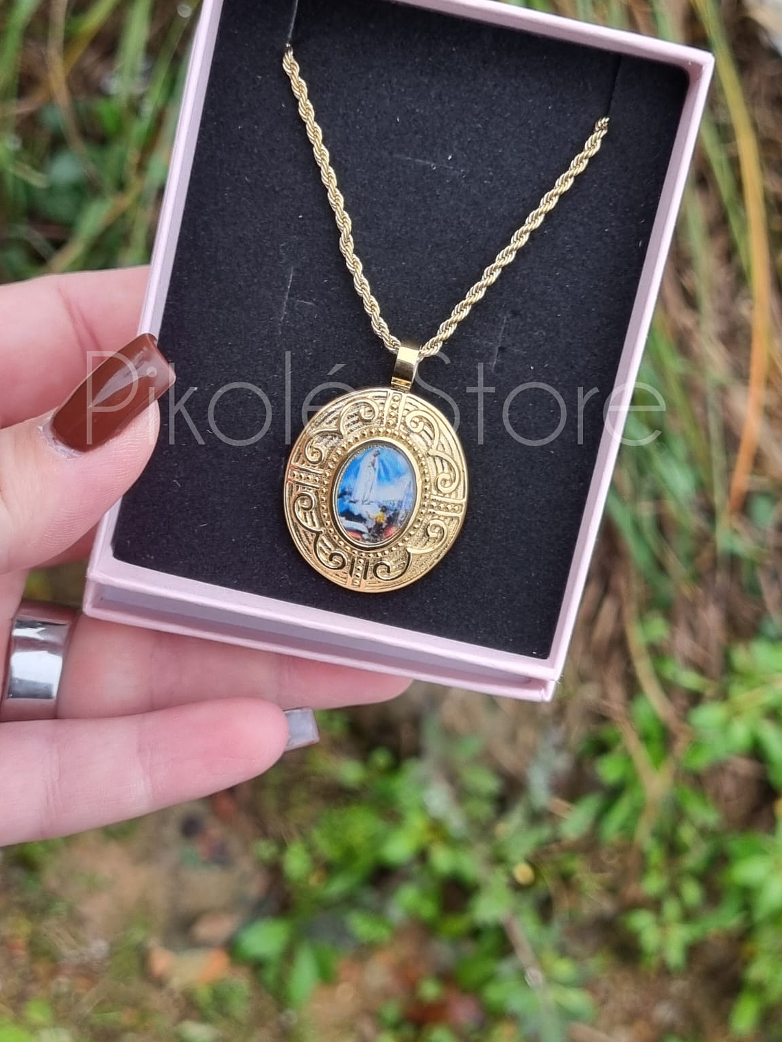 Colar Essência N. Sra e Pastorinhos 1