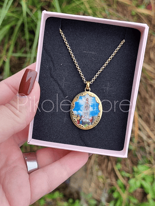 Colar Essência N. Sra e Pastorinhos