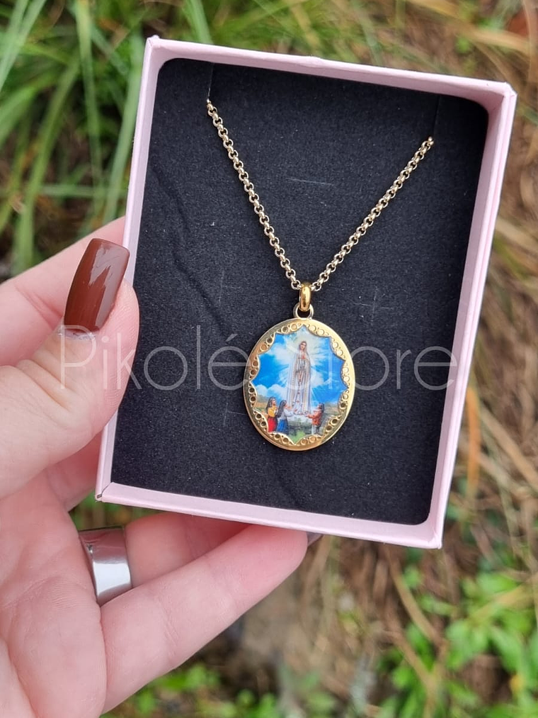 Colar Essência N. Sra e Pastorinhos 1