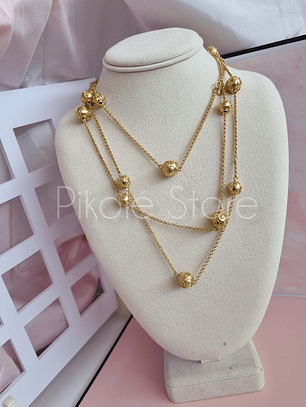 Colar Tesouros Contas Viana 2metros