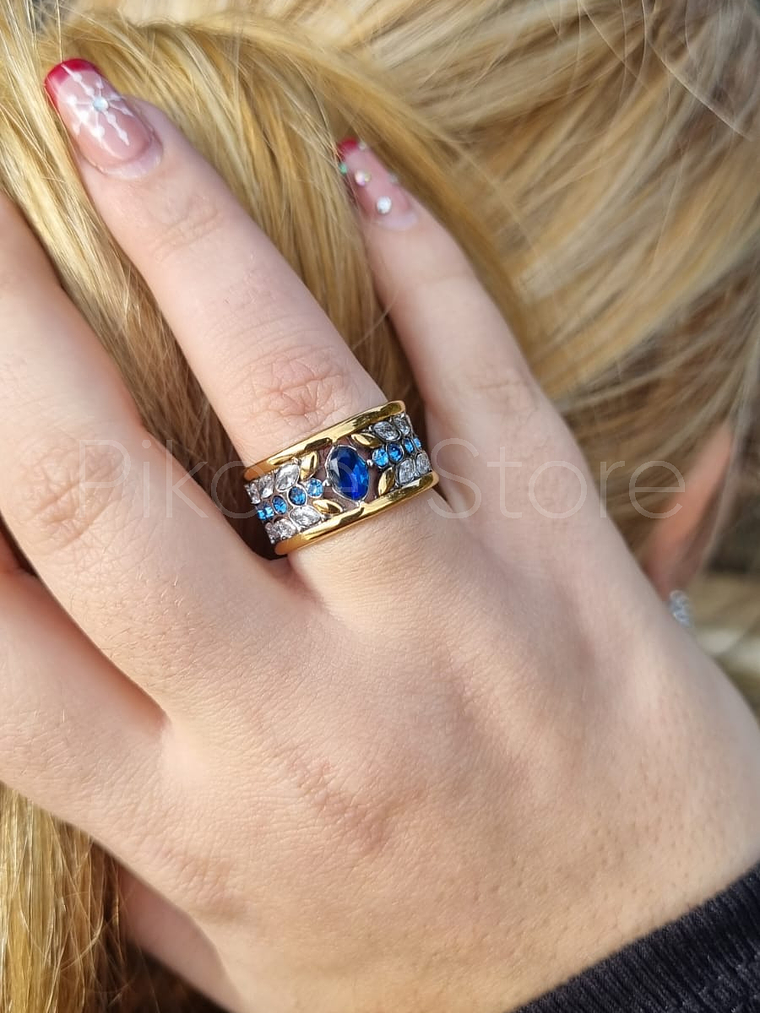 Anel Elegância Flora 2