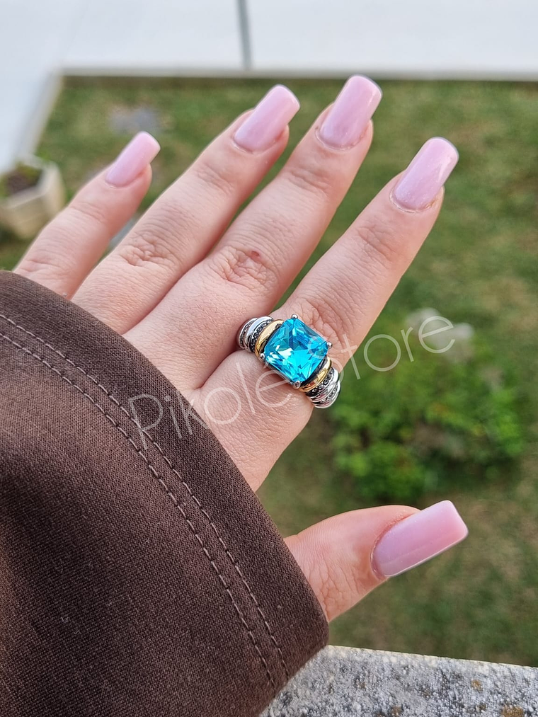 Anel Elegância Alva 1