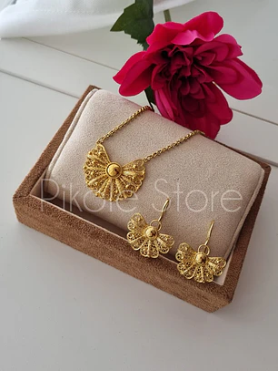 Conjunto Tesouros Leque