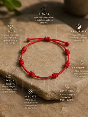 Pulseira 7 Nós