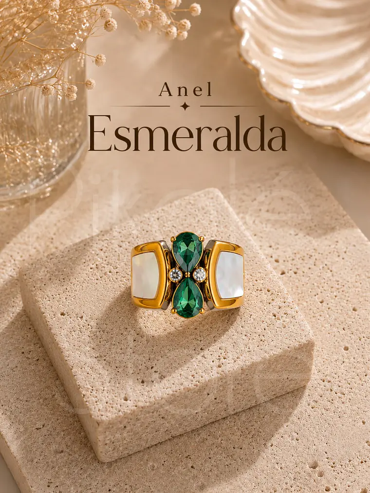 Anel Esmeralda 1