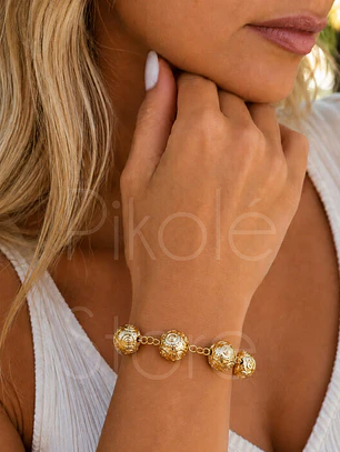 Pulseira Contas de Viana Grandes