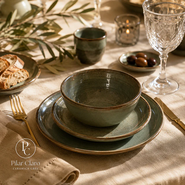 Set Platos Mesa