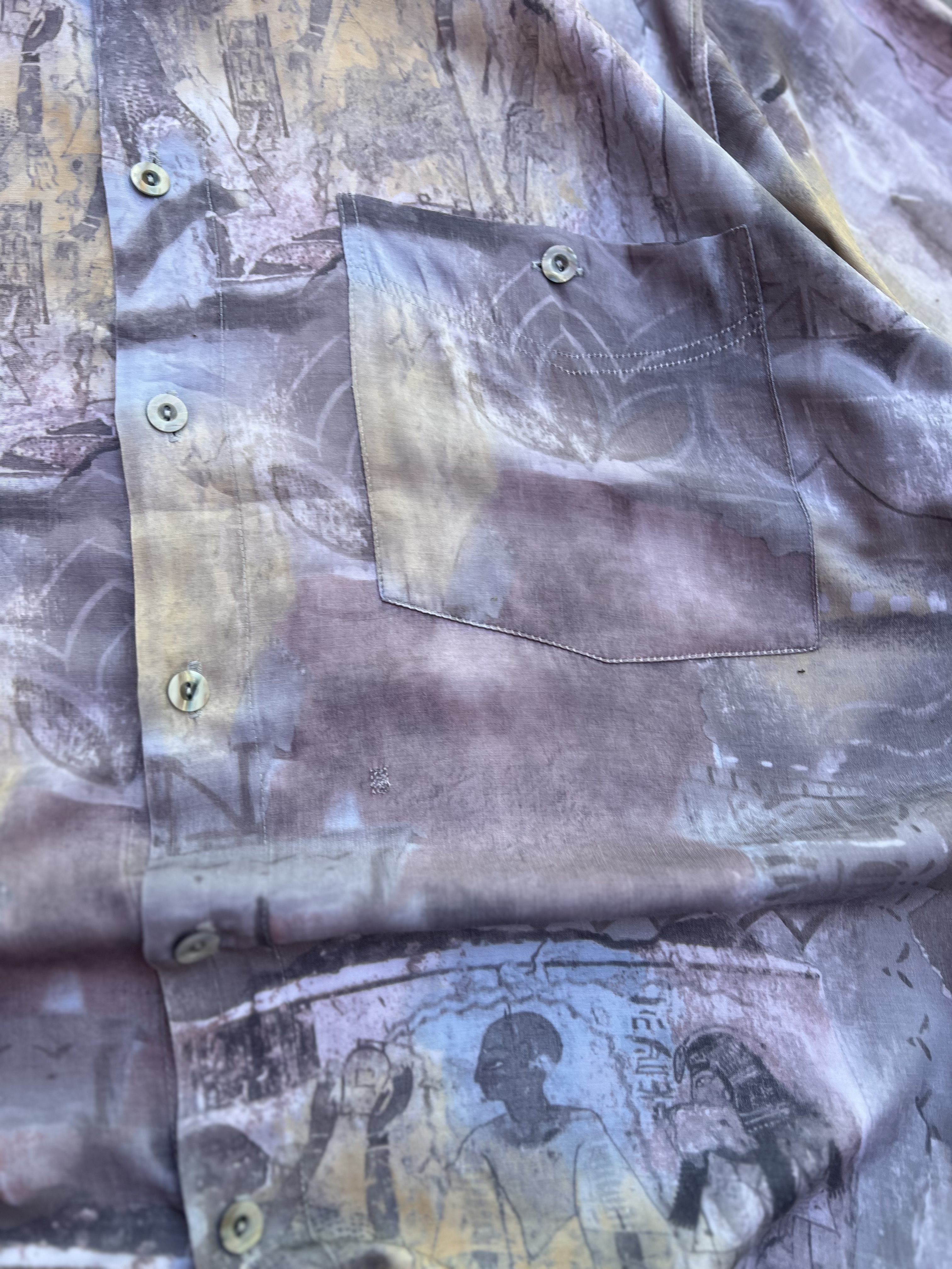 1980s camisa vintage (L) 3