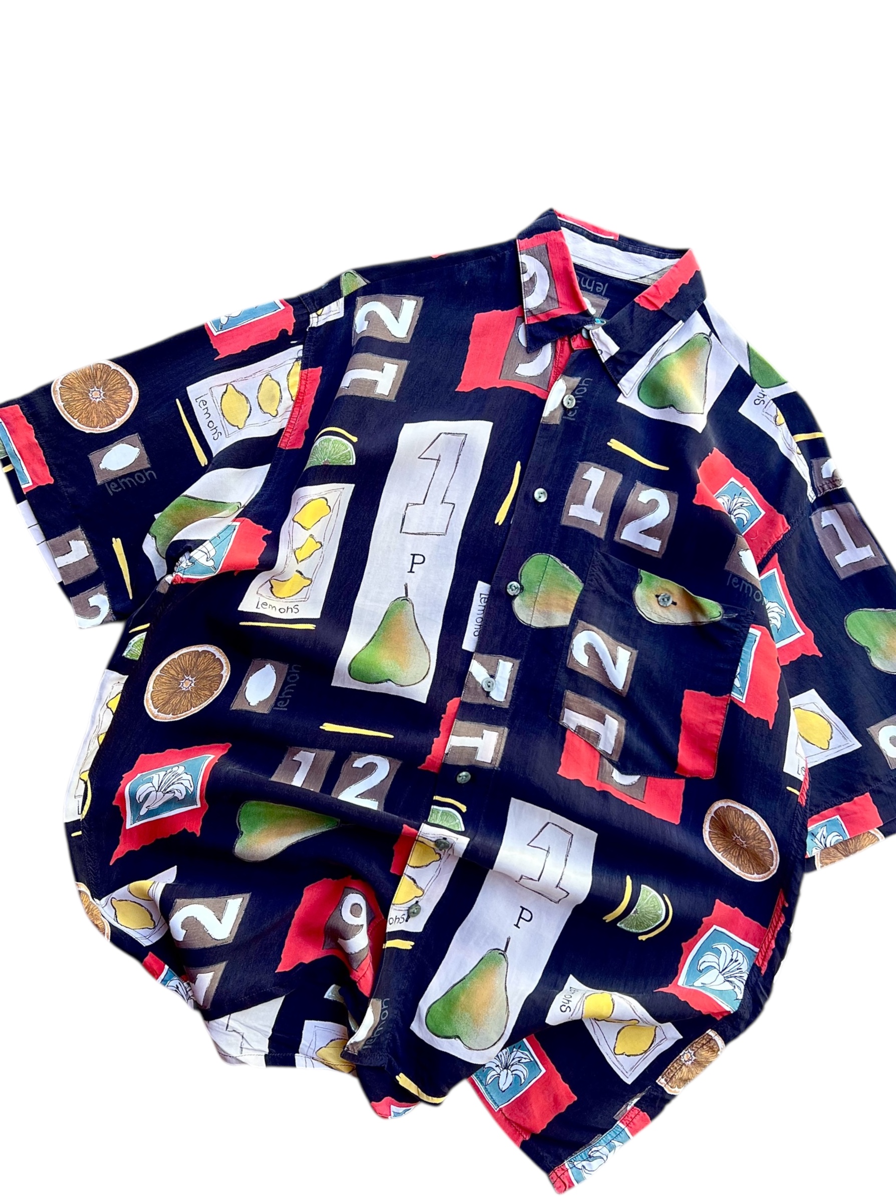 1980 camisa vintage  (L) 2