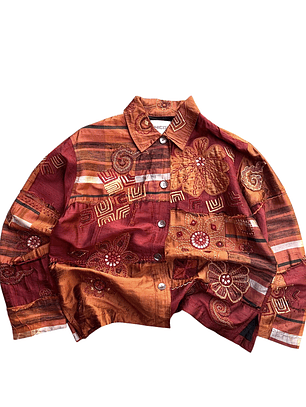 1970s jacket hippie  (M)