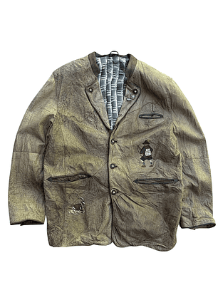 1960s cuero genuino (XL)