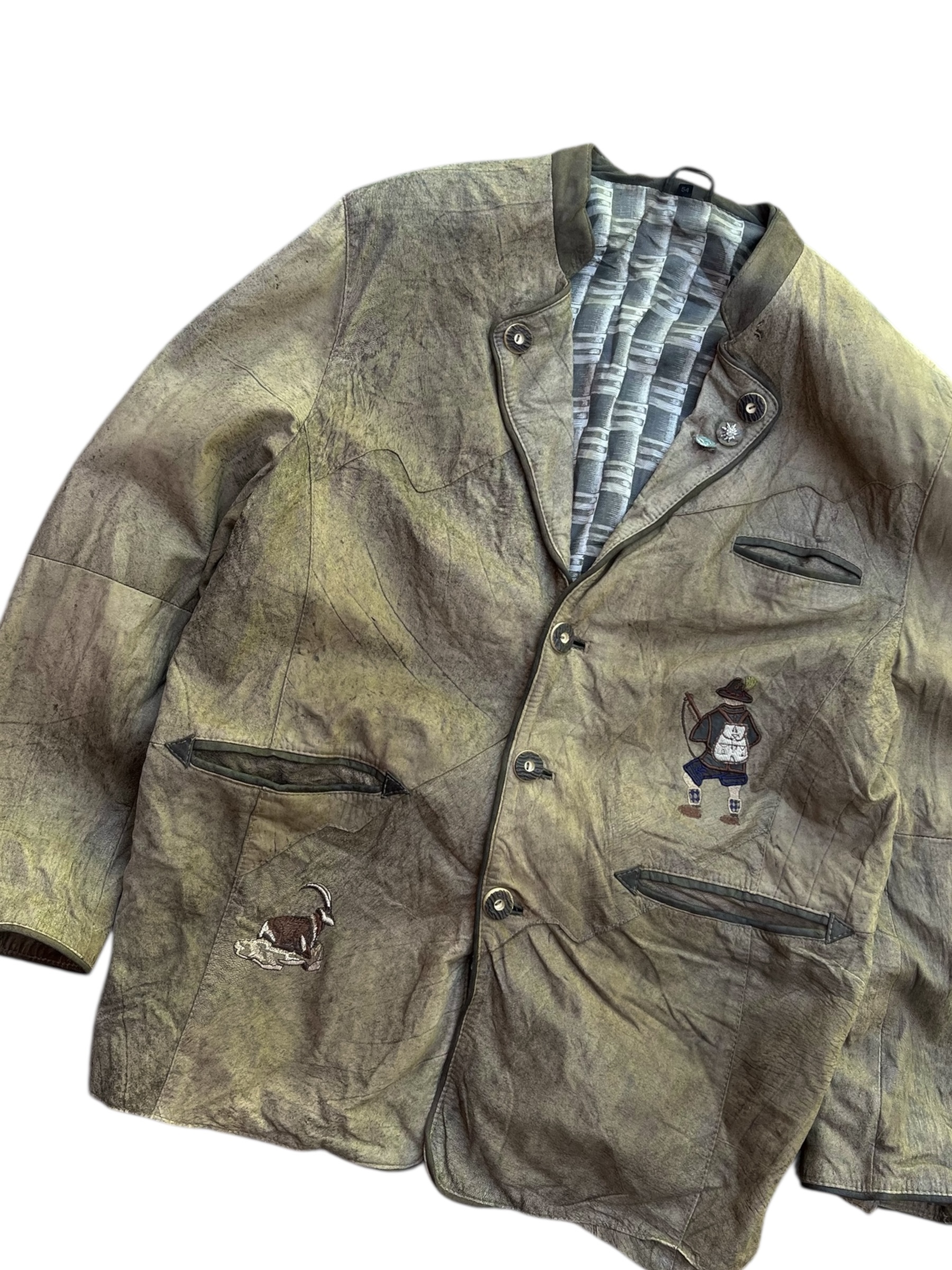 1960s cuero genuino (XL) 2