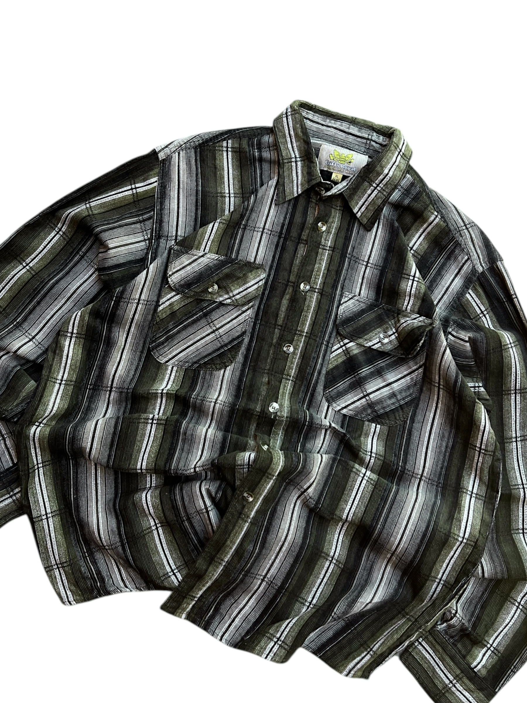 Sobrecamisa cotele vintage  (L) 2