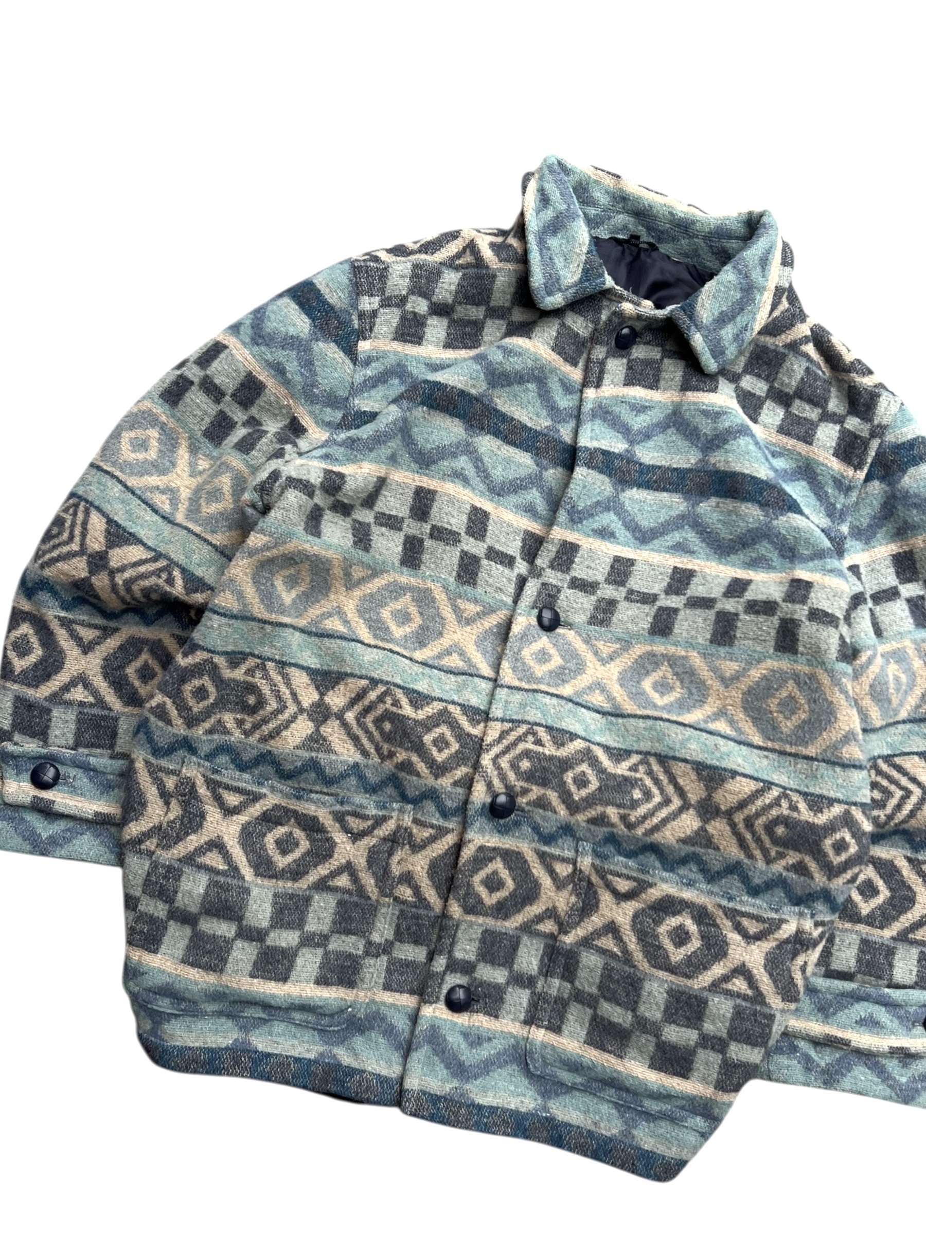 Abrigo lana vintage ( Xl) 2